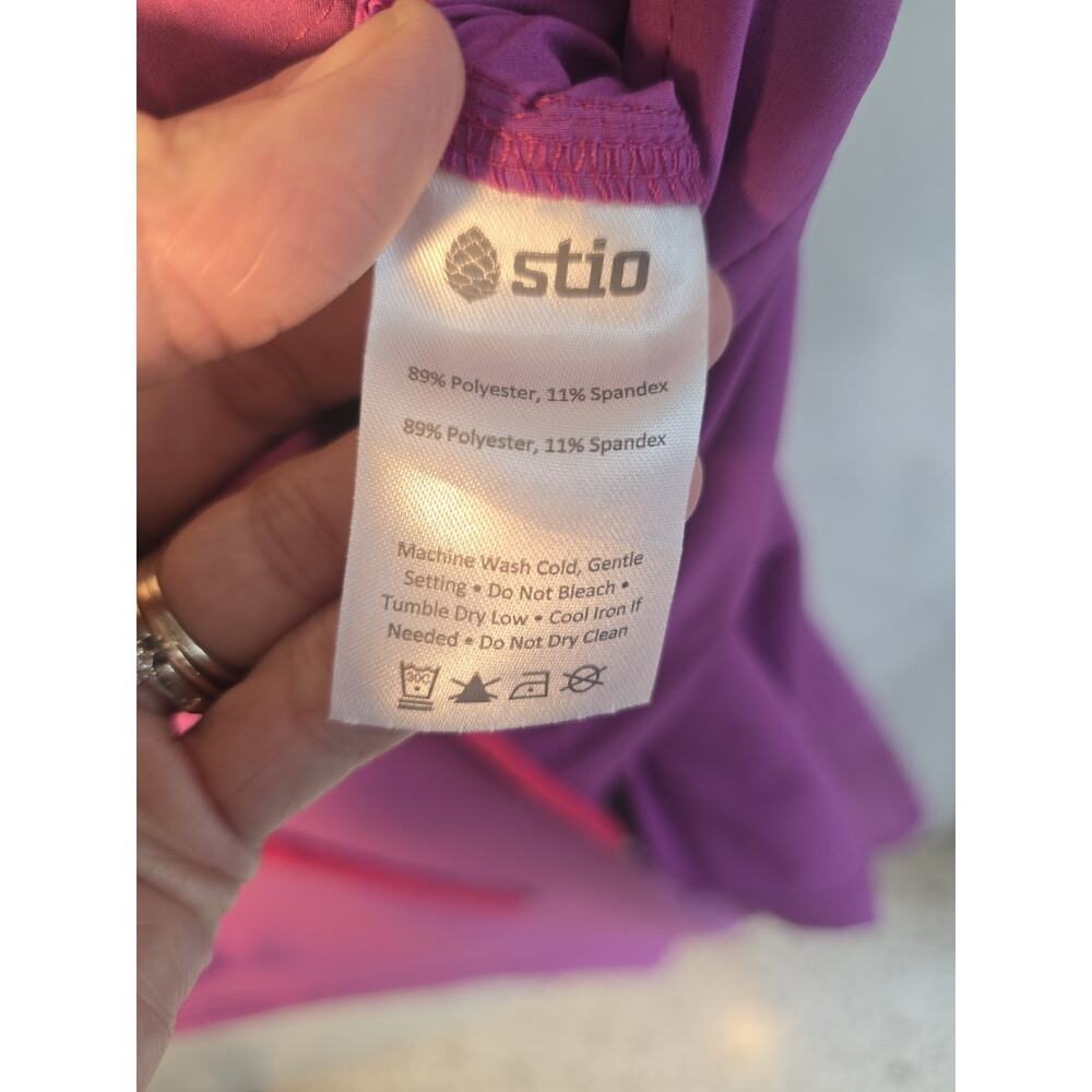Stio CFS Board Pants Womens 4 Purple Drawstring Quick Dry Stretch Hiking UPF 50 - Picture 4 of 16